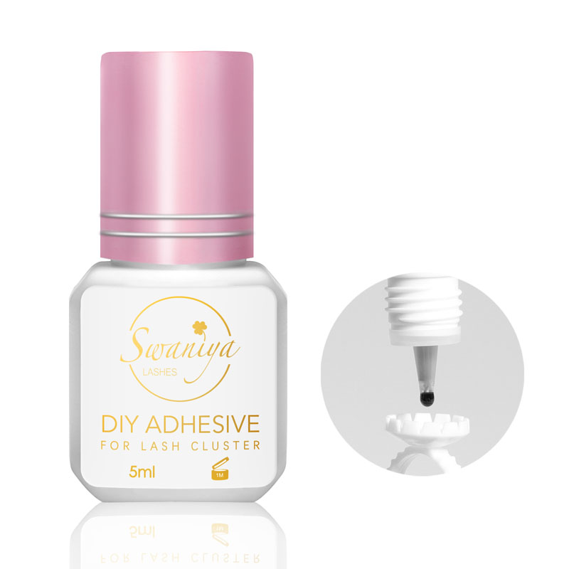 झूठी बरौनी गोंद के लिए सुरक्षित सामग्री